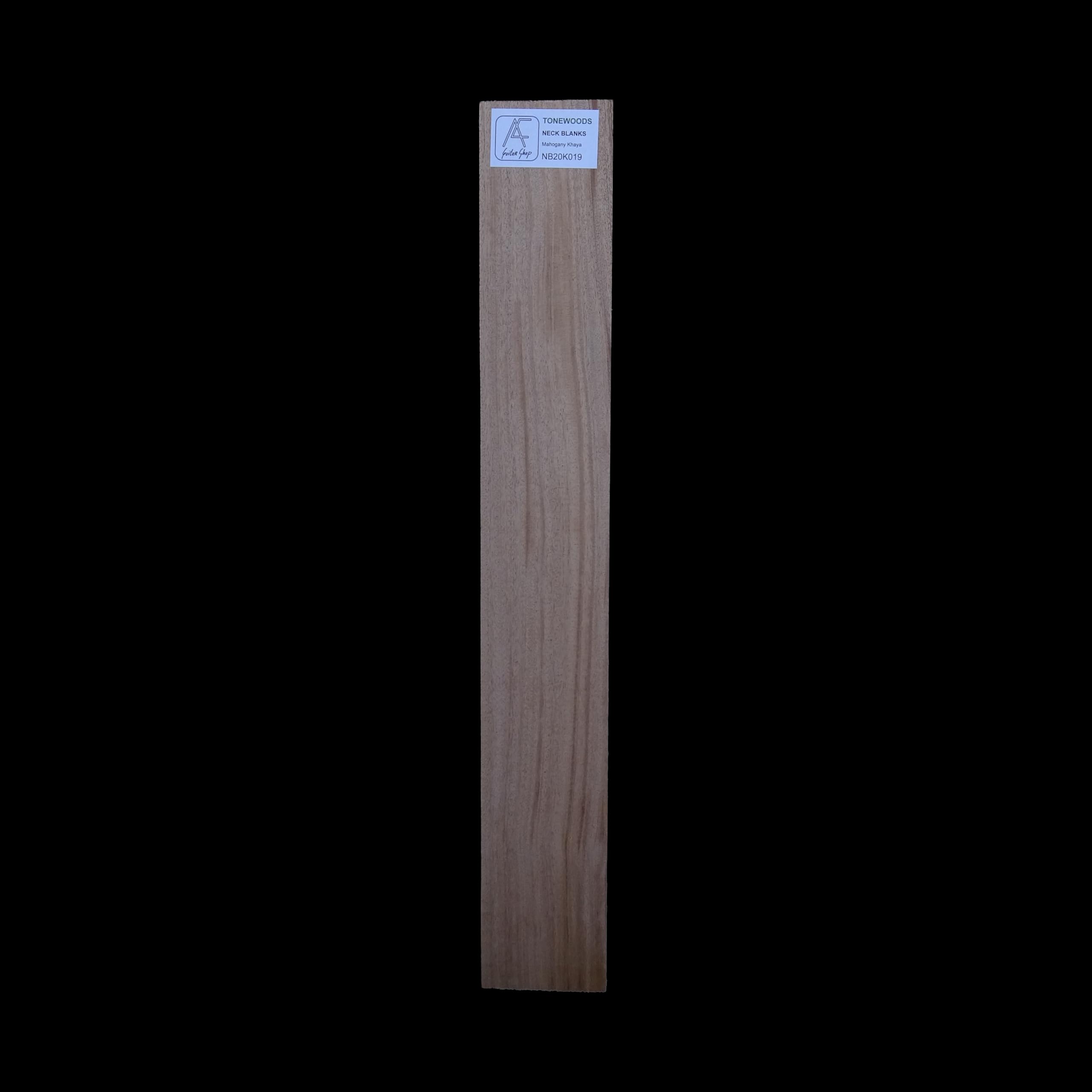 Khaya 20 mm NB20K019 Mahogany bois de résonance haut de gamme pour luthier