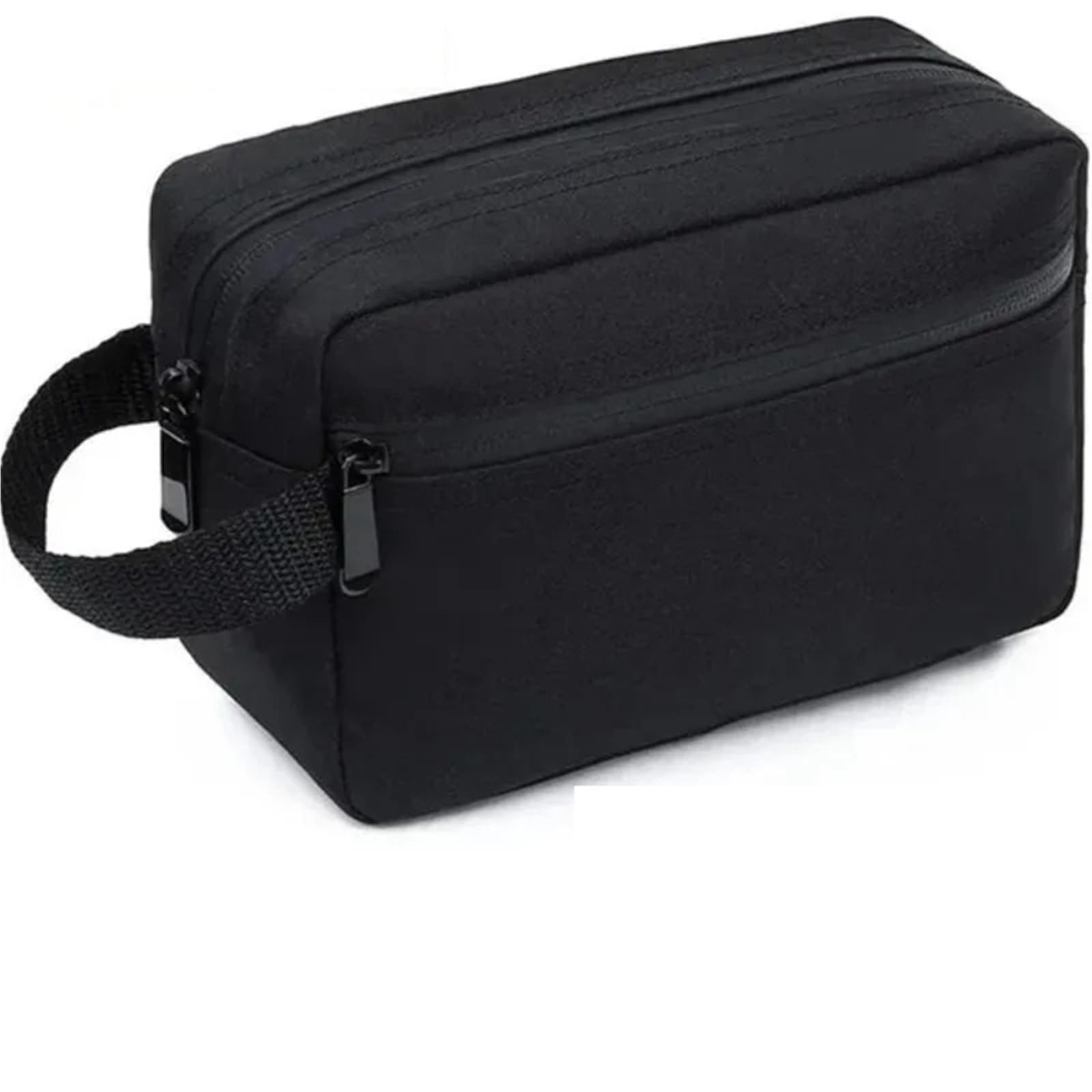 Bolsas De Aseo Neceser de Viaje for Hombre, Bolsa de cosméticos, Bolsa de Maquillaje Impermeable, Bolsa de Almacenamiento de cosméticos for Mujer(Black)