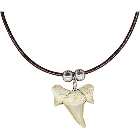 Genuine White Shark Tooth Necklaces: A Dive into Nature's Fury