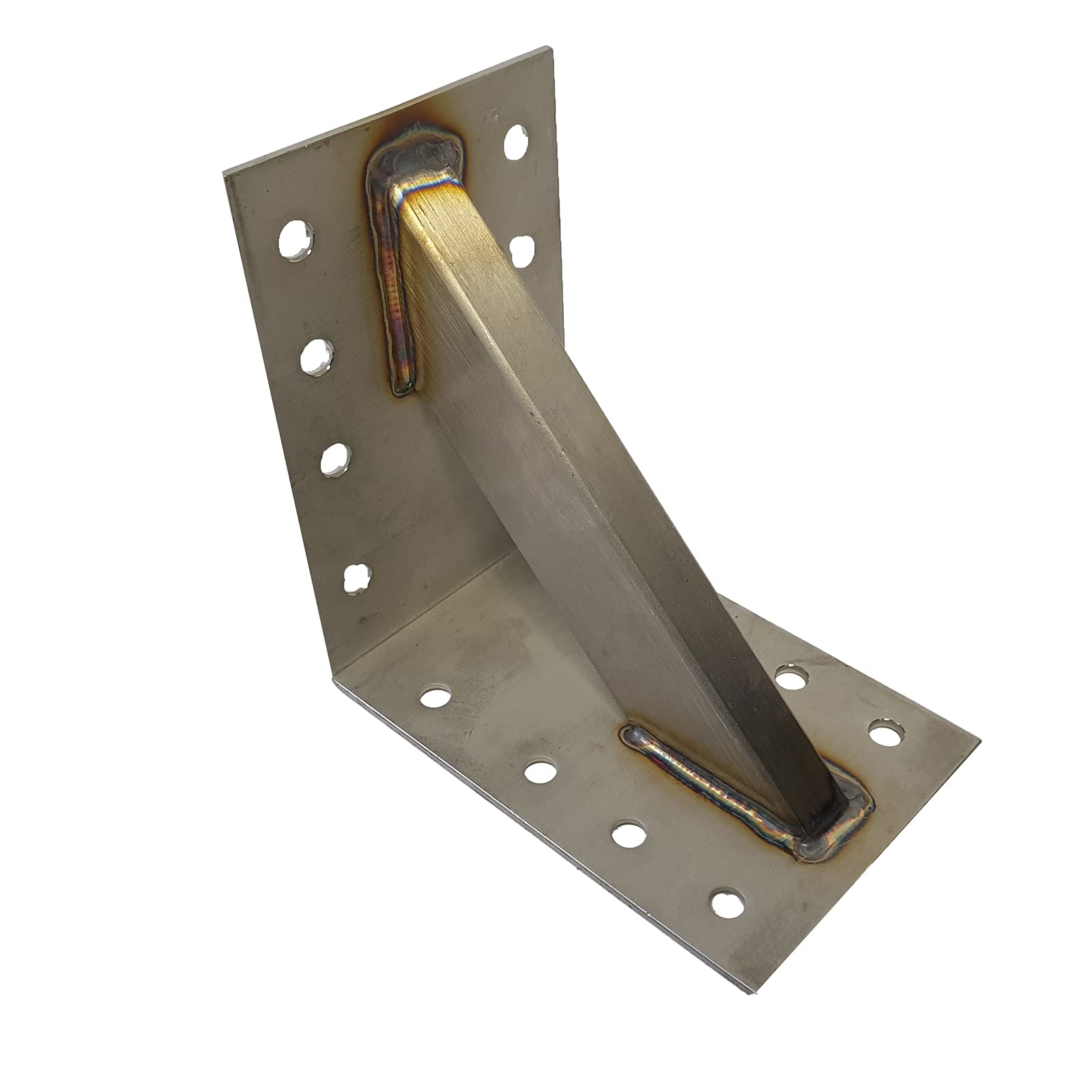 Edelstahl Winkel 150x150x90mm verstärkt Schwerlast Bauwinkel