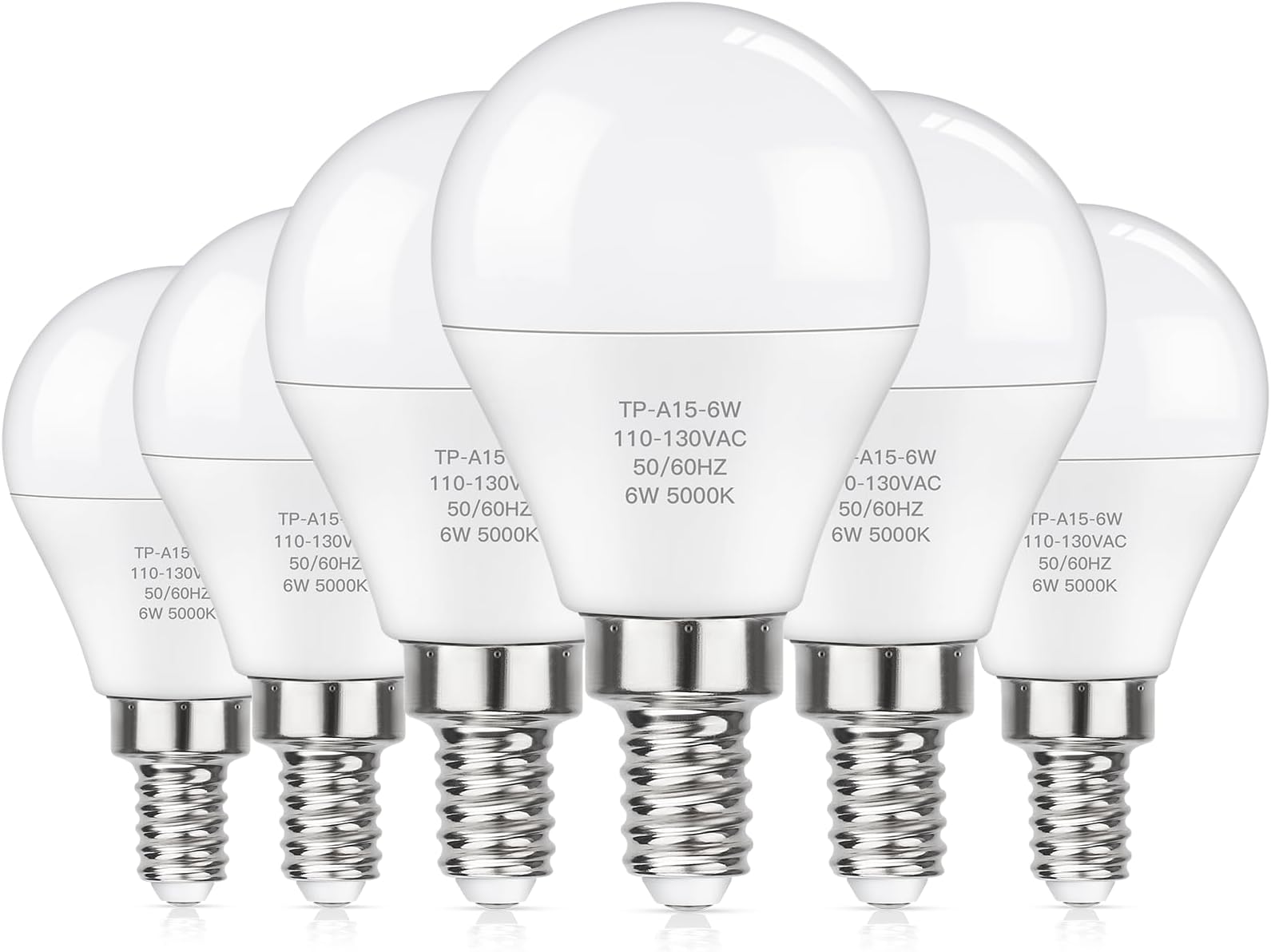 Ikea E12 400 Lumen LED Light Bulb 5 Watt Pack of 2