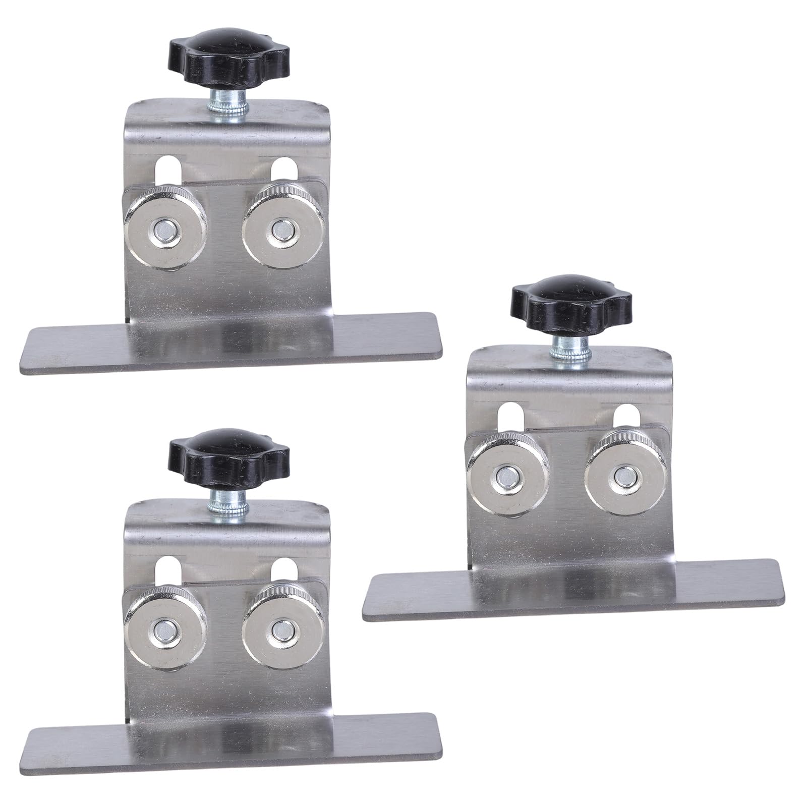 Woodworking Cabinet Door Installation Jigs Cabinet Closet Door Quick Positioning Tool Stainless Steel Adjustable Clamping Alignment Tool
