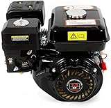 【Niedriger Kraftstoffverbrauch】: Dieser Benzinmotor wird mit Benzin betrieben, was den Verbrauch und die Kosten im Vergleich zu Motoren, die mit Diesel oder anderen Kraftstoffen betrieben werden, senkt.