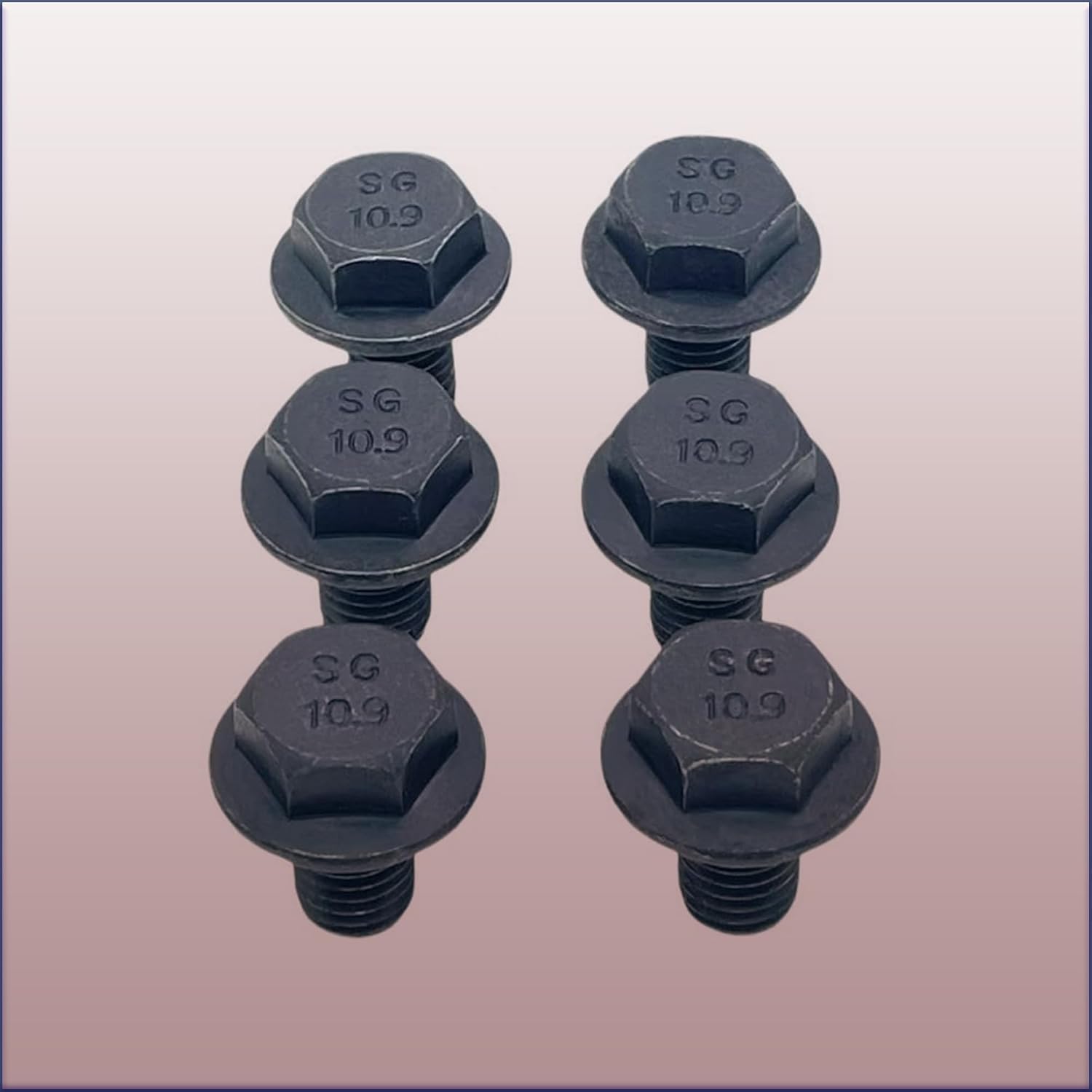 2307304 Torque Converter Bolts Fit for Chev-ro-let GM Torque Transformer 4L60E 4L65E 4L70E 4L80E 700R4 200-4R 3L80 4T60E 4T65E 4 Speed Overdrive M10-1.5x16 Flange Bolts LS Vortec,6 Pcs