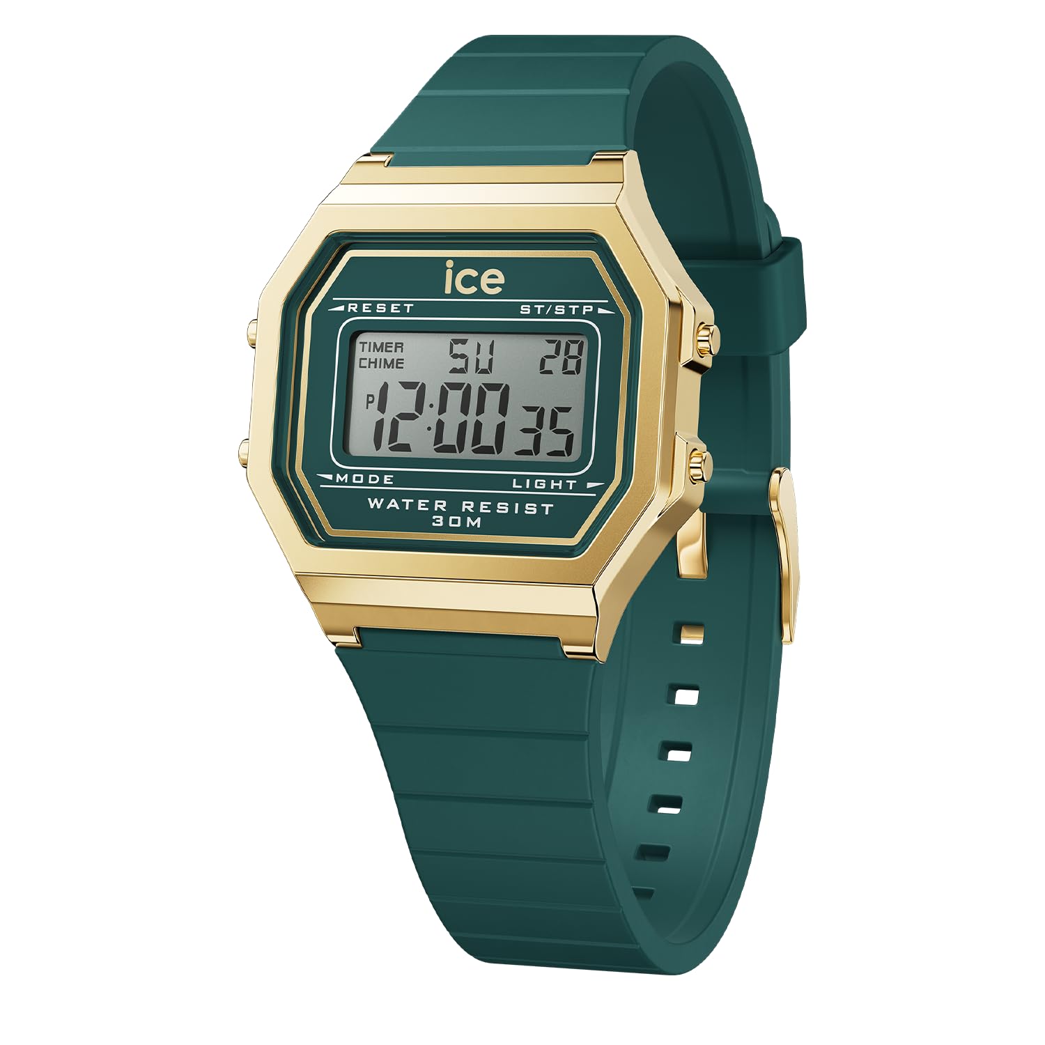ICE-WATCH - Ice Digit Retro - Montre pour Femme avec Bracelet en Plastique (Small)
