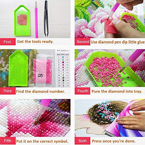 Diamond Painting Accessori, 39 Pezzi Diamond