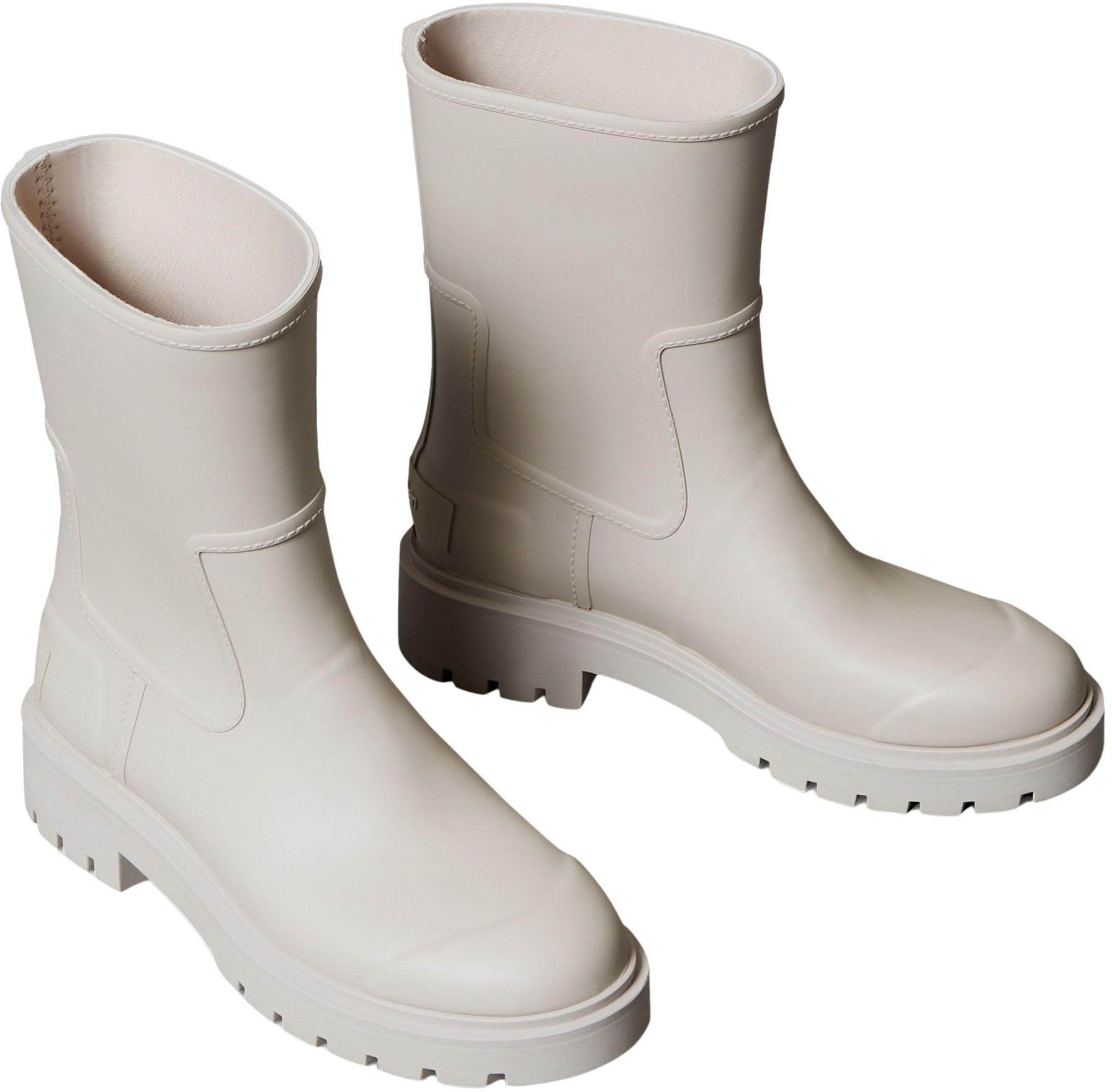 Calvin Klein Damen Gummistiefel Mid Rubber Chunky