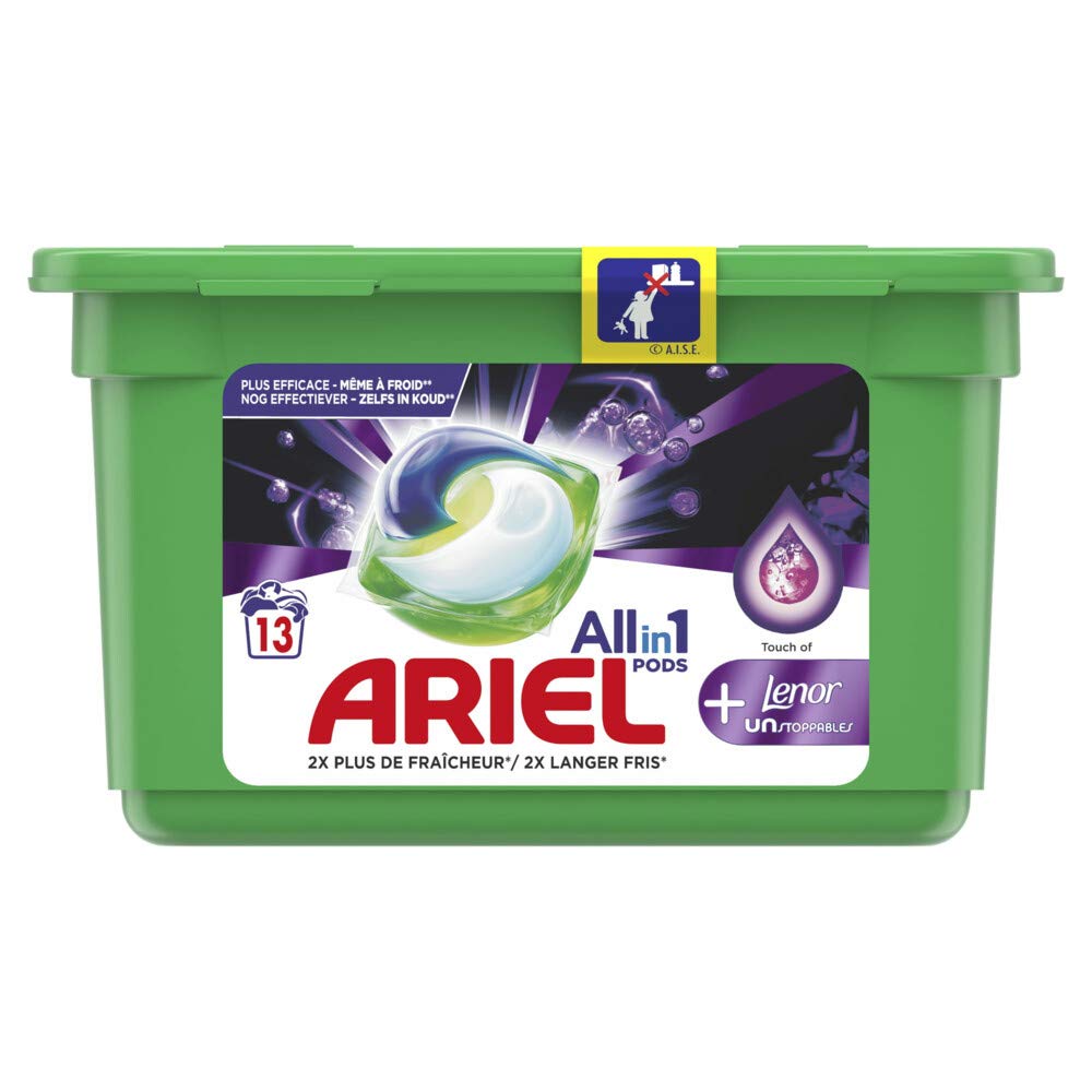 Ariel Allin1 Pods Wasmiddelcapsules Vleu