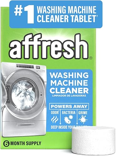 Miniatura 7 de Affresh - Limpiador para lavadora, ayuda a eliminar las bacterias y la suciedad que causan el olor profundamente dentro de la bomba, la válvula
