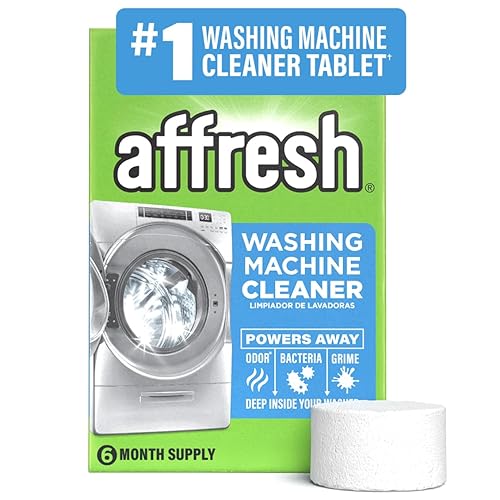 Affresh Washing Machine Cleaner, Helps Power Away Odor Causing Bacteria