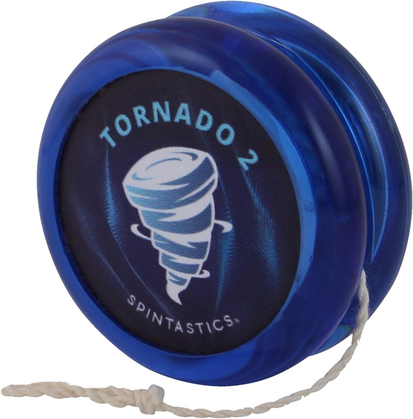 Spintastics Tornado 2 Ball Bearing Pro Yoyo (Blue)