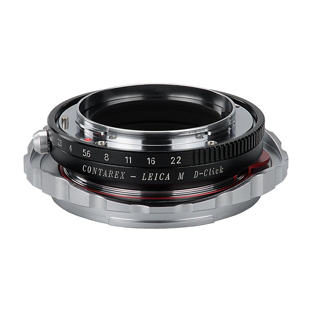Fotodiox Pro Lens Mount Double Adapter, Contarex (CRX-Mount) SLR and Leica M Rangefinder Lenses to Fujifilm G-Mount GFX Mirrorless Digital Camera Systems (such as GFX 50S and more)