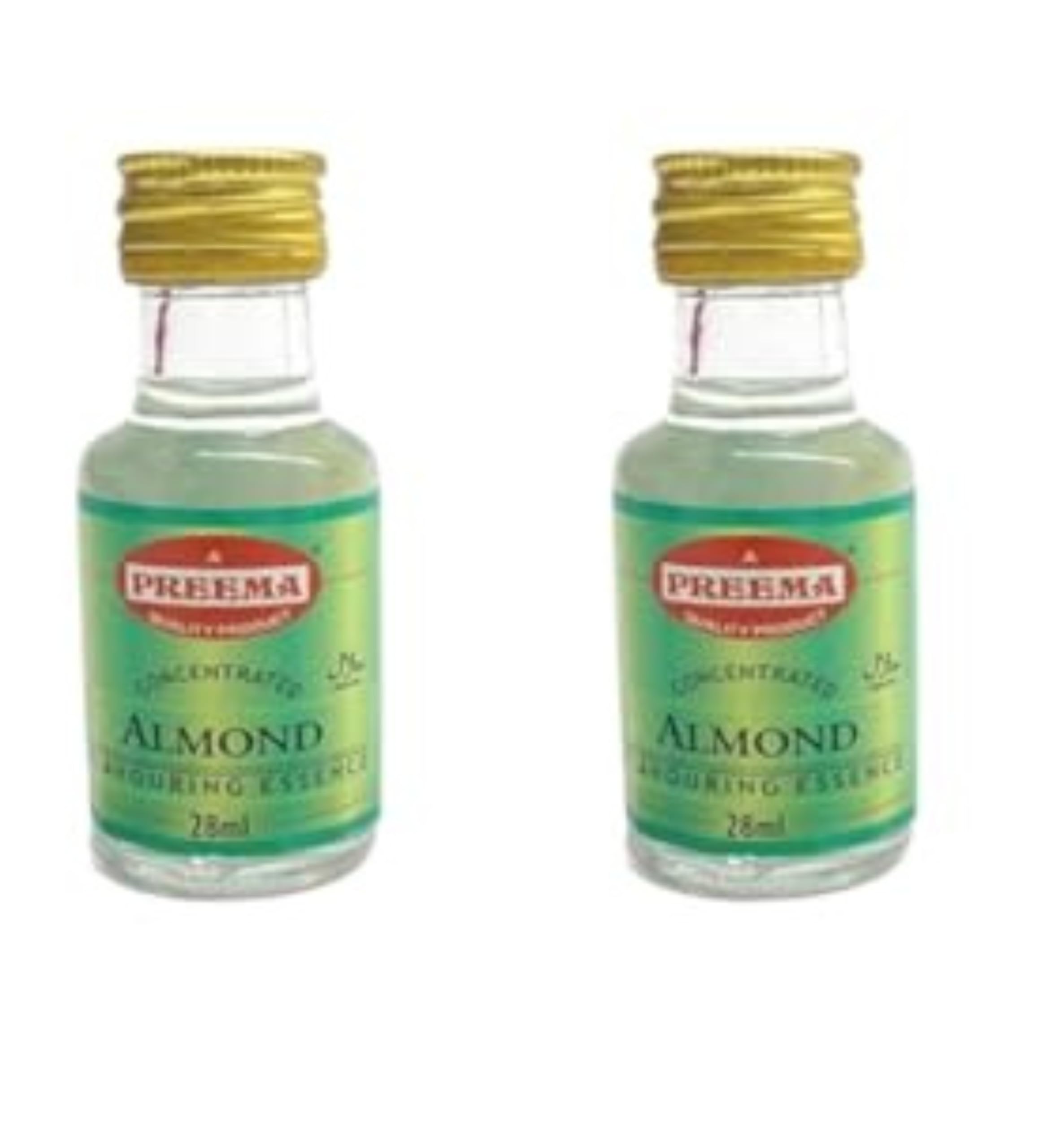 Preema Almond Flavouring Essence - 2x28ml ( 2 Pack)