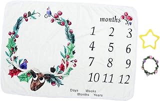 Cobertor Marco Marco Bebê Menino Presentes Do Bebê Cobertor Mês Idade Cobertor Berçário Mês Cobertor Gráfico Marco Marco Recém-Nascido Cobertor Marco Mensal