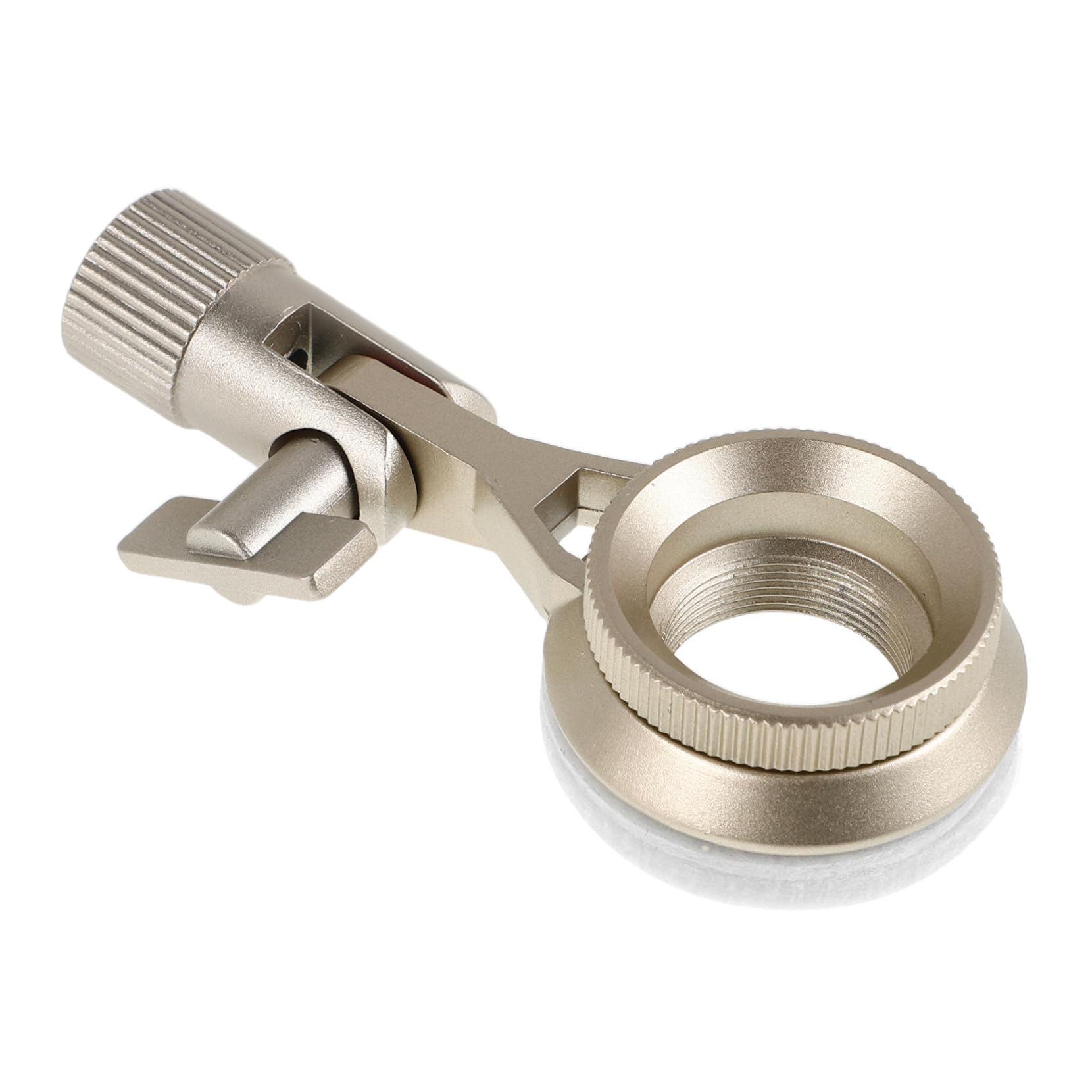UPKOCH Supporto Antiurto per Microfono in Metallo 22mm, Clip Supporto Fonoassorbente per Microfono da Tavolo, Montaggio Sicuro e Versatile per Studio di Registrazione e Podcast