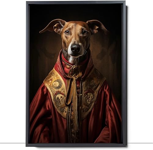 Miniatura 661 de Thuan Chow Chow Retrato de mascota con disfraz real de perro en un disfraz retrato de perro con vestimenta Retrato medieval de mascota retrato