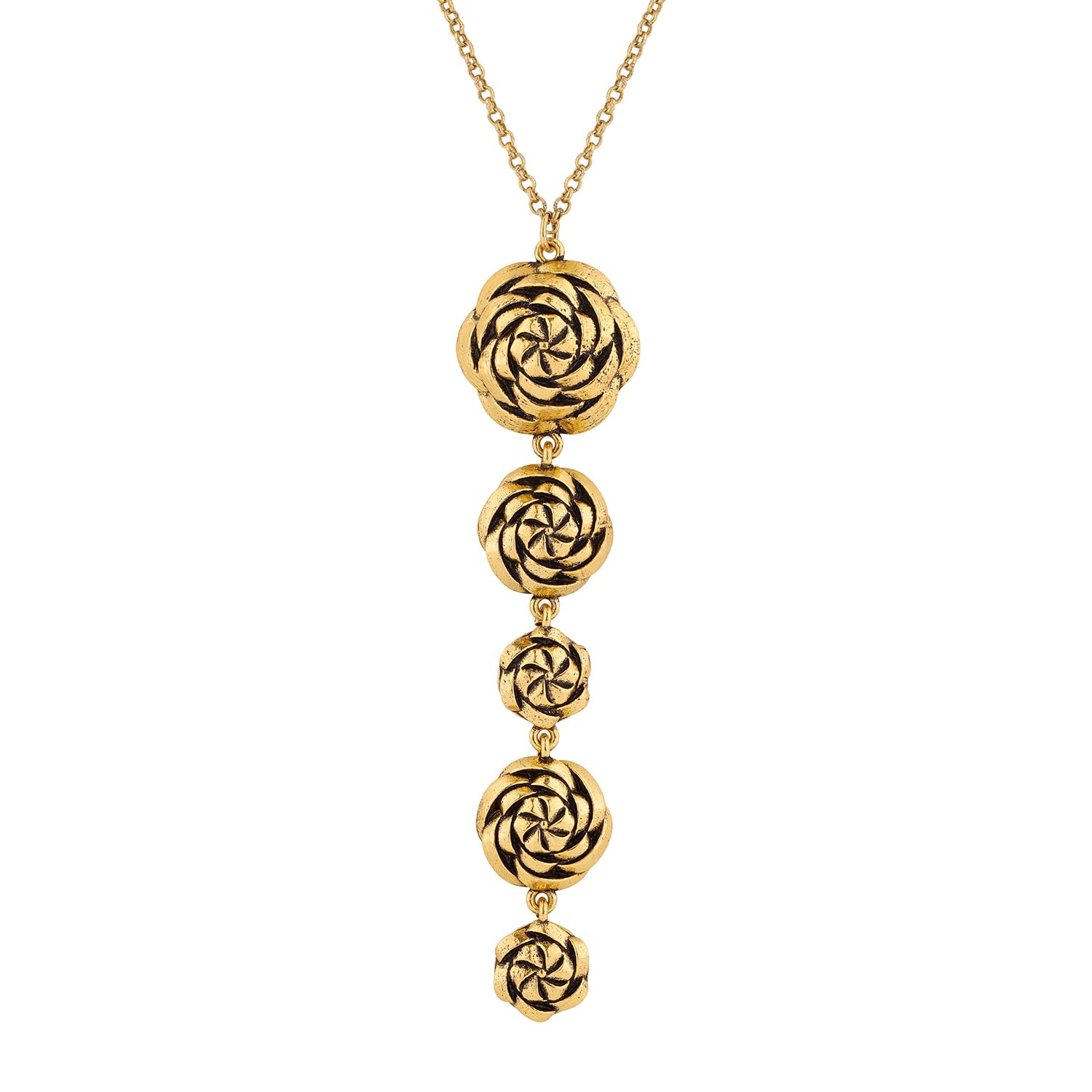 Woven Wonders Twisted Pendant For Women|Women Choker Necklaces|Gift For Women|Chic|Summer|Giift For Sister|Korean|Work Wear|Travel|Vacation|Rakshabandhan Gift|-image-5