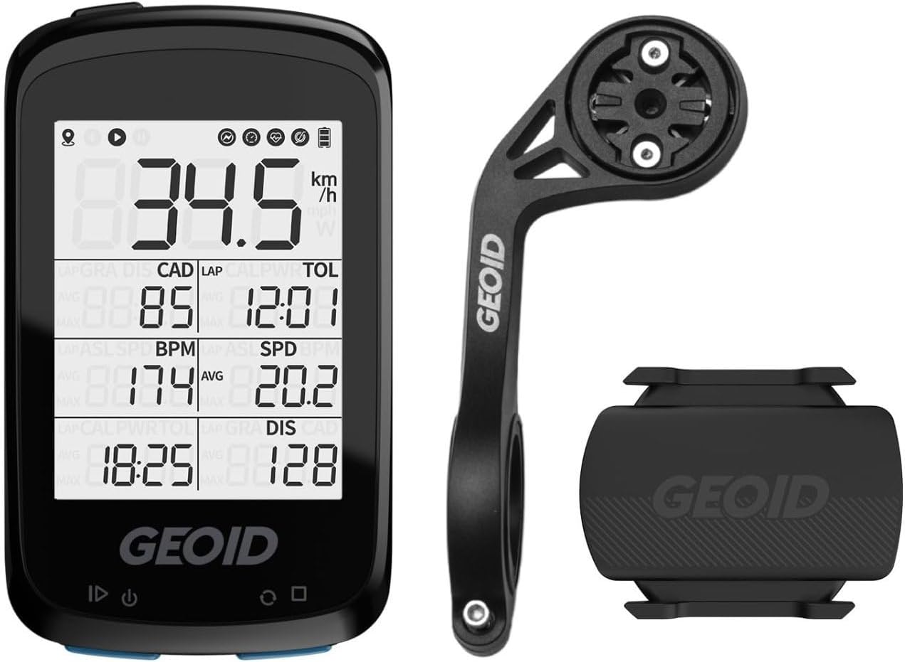 Bundle: Bike Computer, Mount, and Speed Cadence Sensor