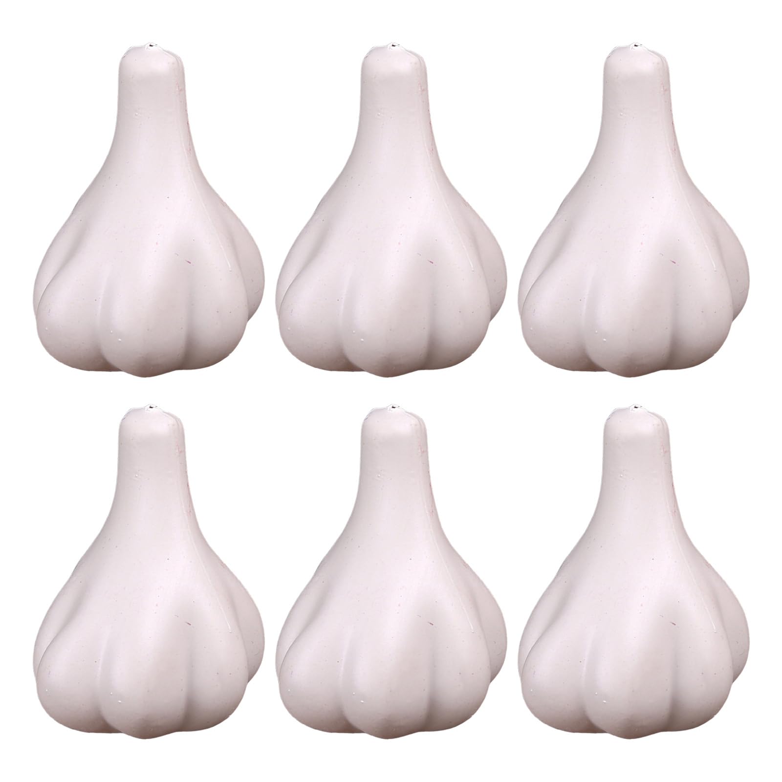 Hsioluted 6Pcs Artificial Vegetable Models for Thanksgiving Decoration Display Photography Realistic Simulation Vegetable Models Vegetables Decoration