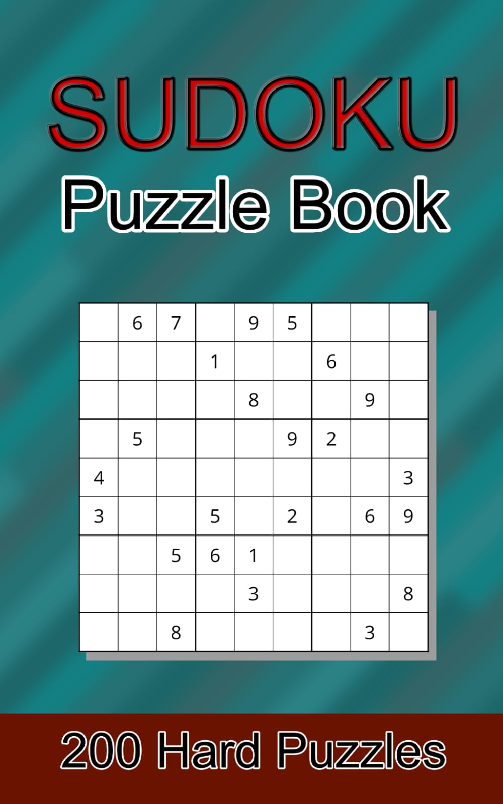 Sudoku Puzzle Book: Travel Size Book With 200 Hard Puzzles