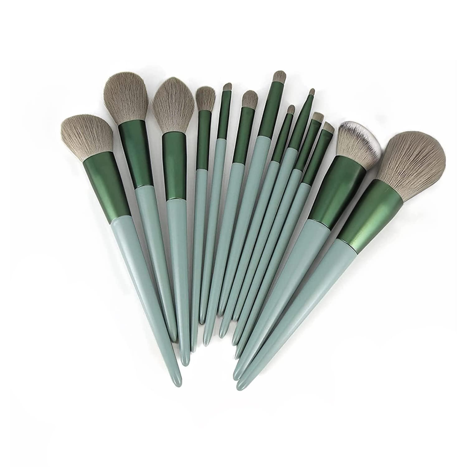 Soft Fluffy Makeup Brushes 13 Pcs, Liquid Foundation Powder Concealers Eye Shadow Brush Set Professional, Face Powder, Highlighter, Contour, Blending Eyebrow Eyeliner-image-47