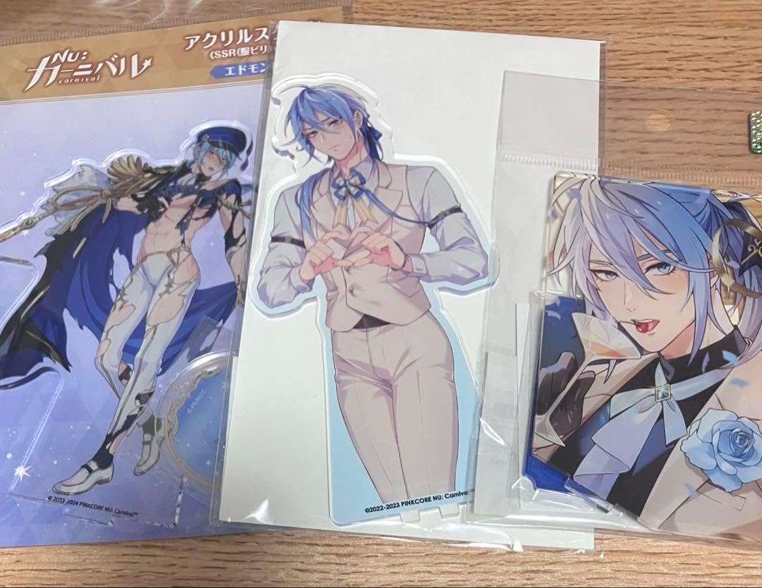 NUカーニバル エドモンド アクリルスタンド エドモンド クリアカード
