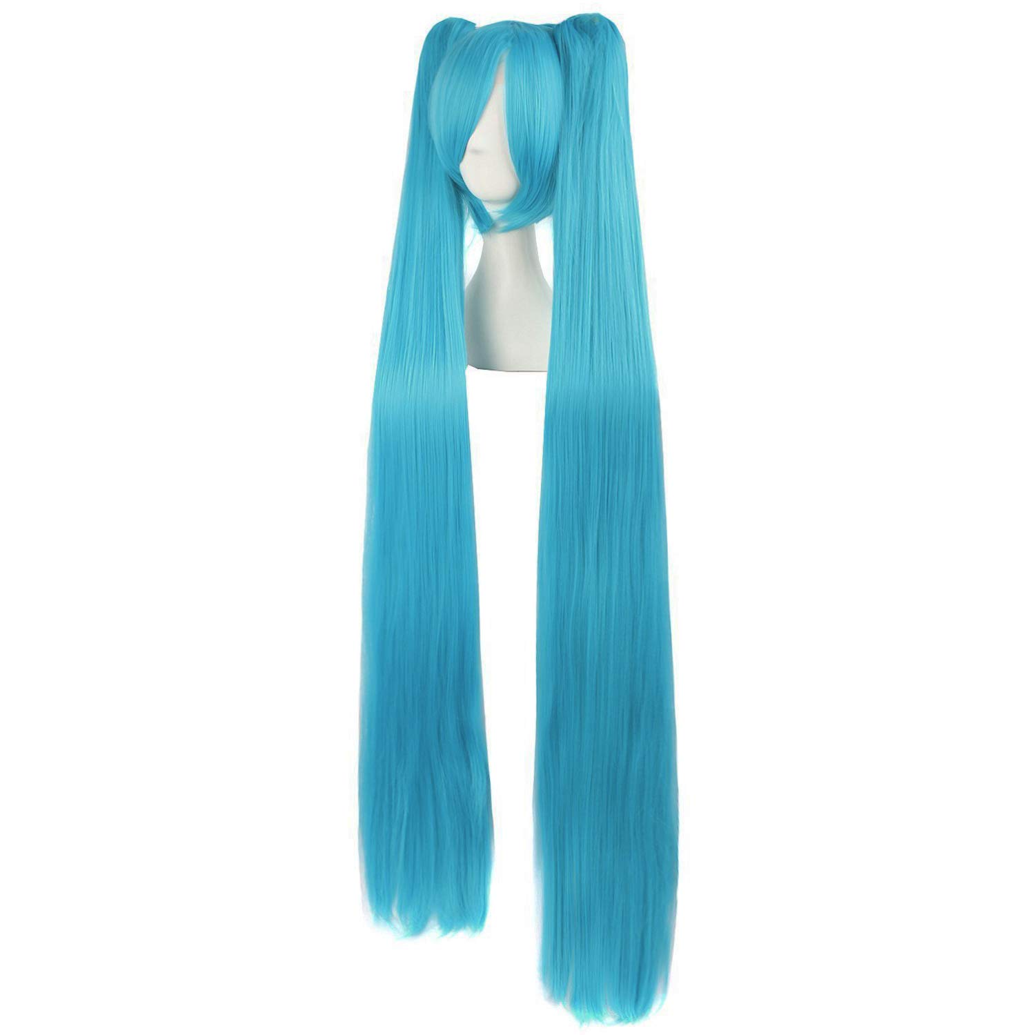 120cm blue wig