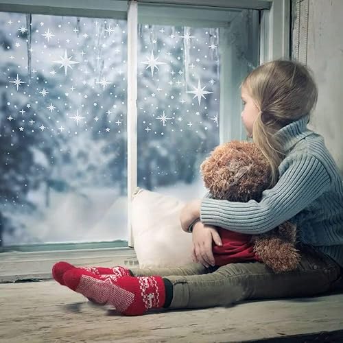 Miniatura 8 de Plantilla de estrella grande para pintar (12 x 16 pulgadas), plantilla de pared Twinkle Star para pintar patrones grandes, plantillas de pintura