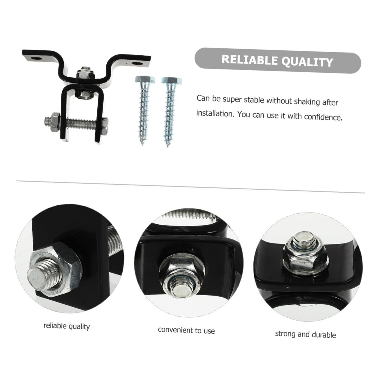 Yardwe 1pezzi Gancio Fisso per Sacchi da Boxe Supporto per Attrezzature Fitness Facile da Installare Resistente e Durevole Accessorio per Allenamento Indoor e Outdoor