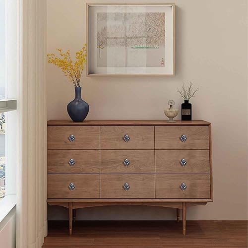 Miniatura 6 de 4 piezas de hoja de arce con mango creativo de aleación de zinc, pomos de metal para cajones, pomos decorativos para muebles, cajones, aparador,