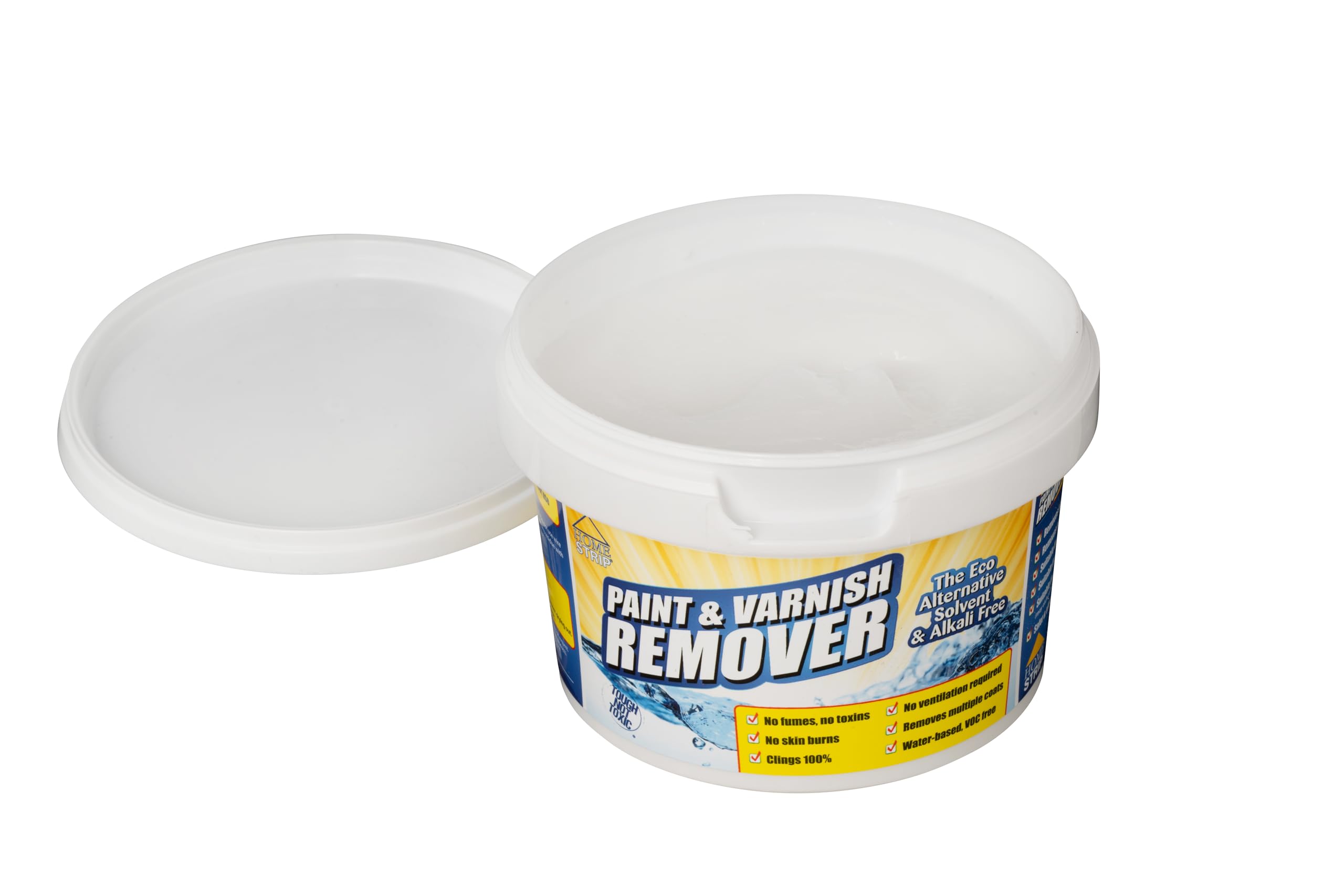 Sponsored Ad – Paint & Varnish Remover - Water Based, Toxic & Solvent Free Paint Stripper for Ceramic, Concrete, Wood, Plaster, Masonry (500ml)