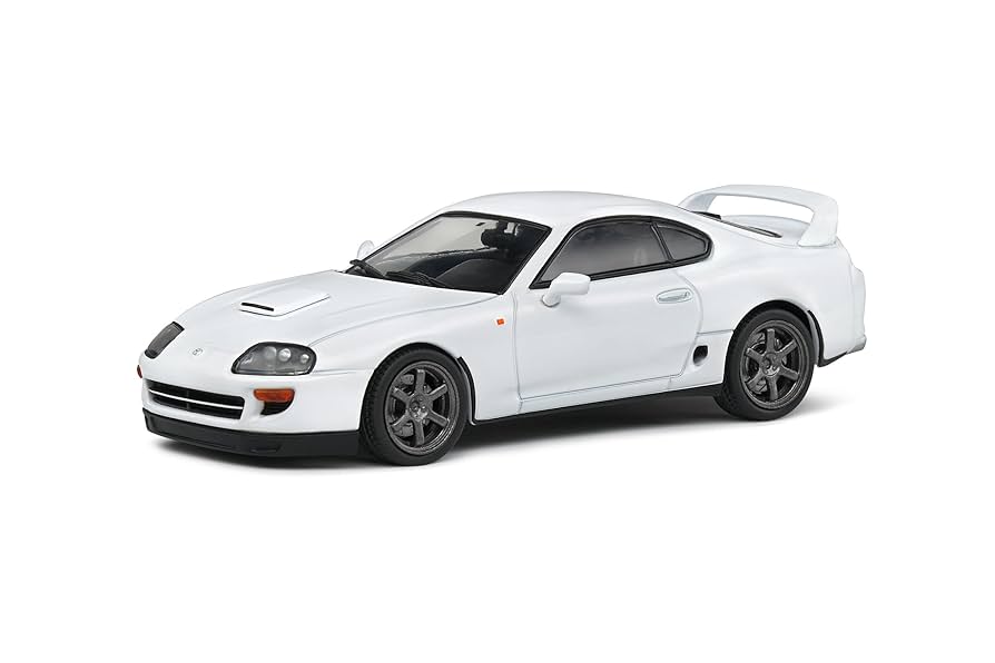 ミニカー MARK43 Tyota 80supra Amazon | ソリド 1/43 トヨタ スープラ A80 2001 ホワイト