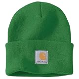 Carhartt Men's Knit Cuffed Beanie, Holly Green, One Size