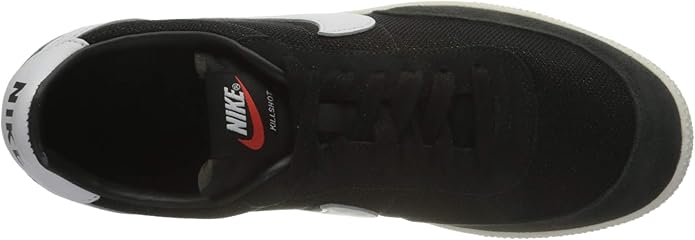 nike killshot og sail black team orange