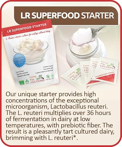 Cutting Edge Cultures Lr Superfood Starter Culture L. Reuteri Probiotic As Recommended By Dr William Davis Super Gut thumb #8