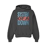System of a Down Unisex Adult System of a Down Stacked Logo Hoodie