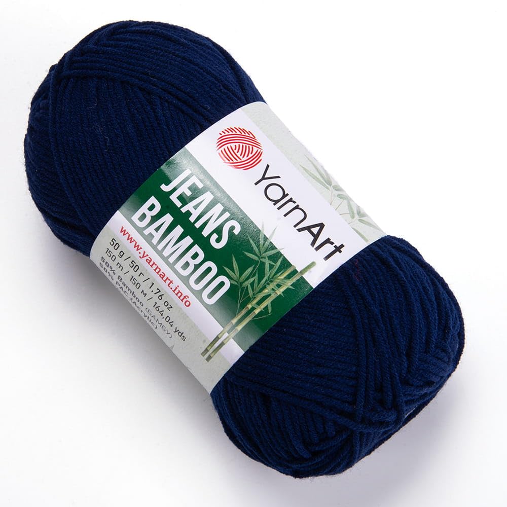 YarnArt El Örgü İpi JEANS BAMBOO, 125, 10x50 gr