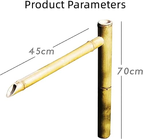 Miniatura 2 de Fuente de agua al aire libre con energía solar, Fuente Zen interior o exterior, Fuente de agua de bambú con bomba, Panel solar 6w, Filtro de agua,