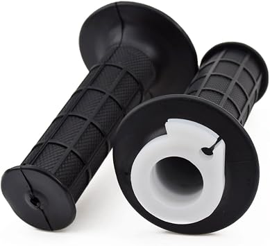HIAORS 7/8" 22mm Mini Bike Throttle Handlebar Grips Compatible with Coleman CT200U CT200U-EX BT200X Baja Warrior MB200 Doodle Bug DB30 Motovox Massimo Predator 196cc 212cc 6.5hp Pit Dirt Bike Parts