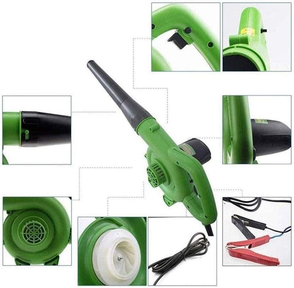 Leaf Blowers 2-in-1 Suction and Blow High Velocity Fan Garden Vacuums for Car Home Computer Dust Removal 24v 500cm (12v 300cm)