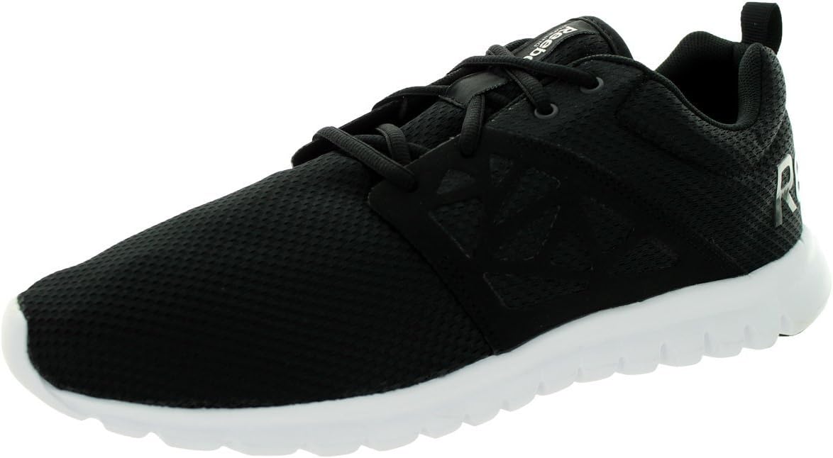 Reebok Sublite Authentic Mens Running Shoe 10.5 Black-Gravel-White