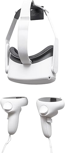 HIDEit Mounts Soporte de pared para Oculus Quest 2 - Soporte para auriculares y controlador de realidad virtual - American Company - No para Quest