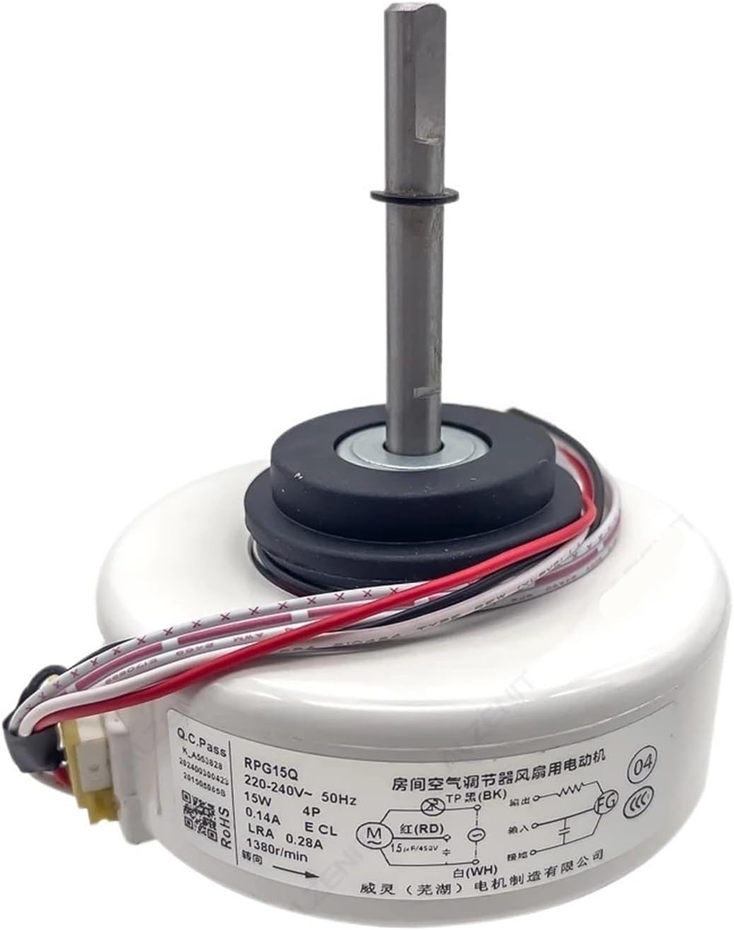 for Air Conditioner Indoor Unit AC Fan Electronic Starter RPG15Q 220-240V 50Hz 15W 1300r/min Conditioning Parts