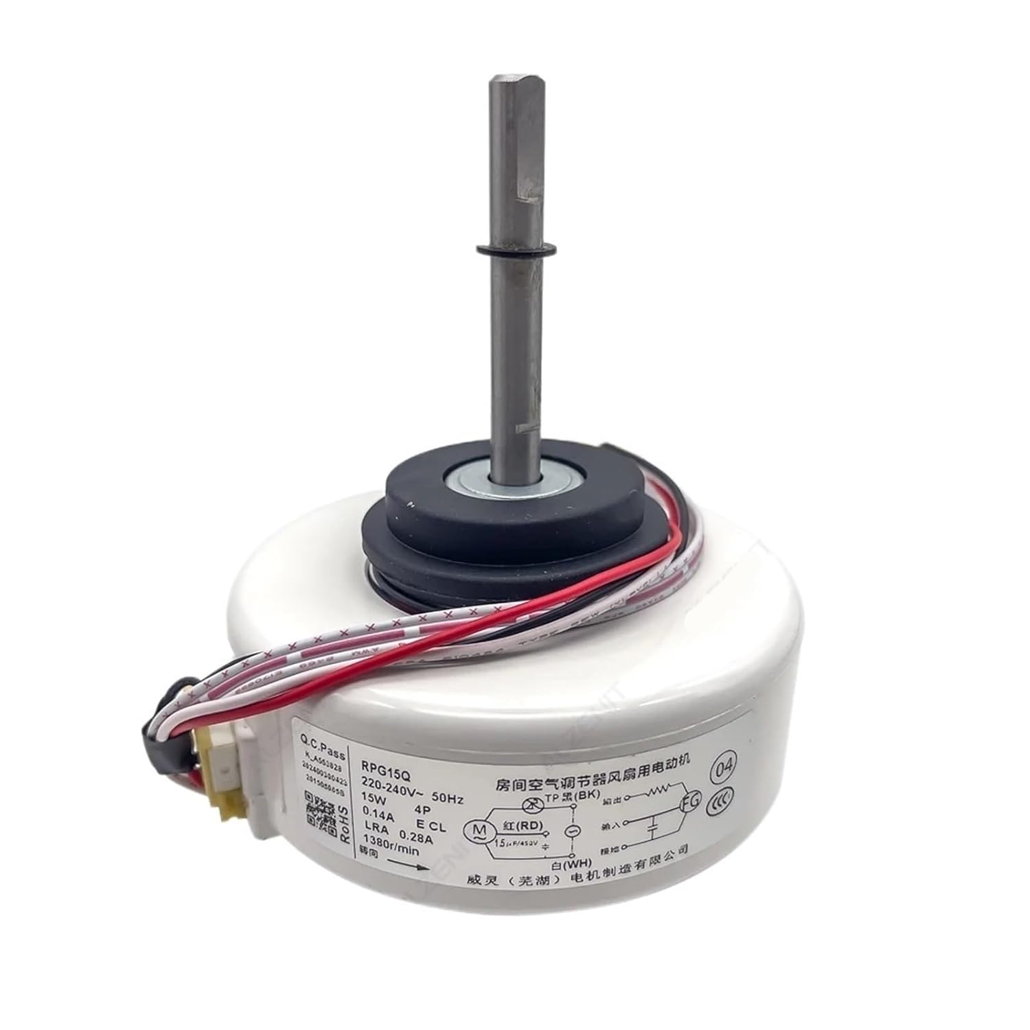 for Air Conditioner Indoor Unit AC Fan Electronic Starter RPG15Q 220-240V 50Hz 15W 1300r/min Conditioning Parts AIQFTGSNS