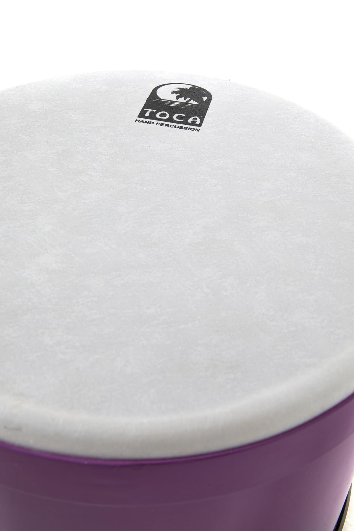 TOCA World Percussion Freestyle 2 Tom Tom (optimale Trommel für Drum Circles, Schulen & Kindergärten, aus robustem Synthetikmaterial, Durchmesser: 9,5", Höhe: 8"), Purple