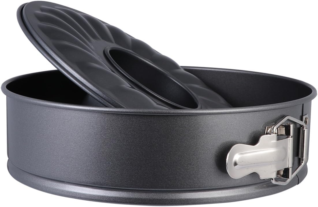 Carbon Steel round Baking Pan 24cm Non-stick Chimney Cake Mold Cake Tin for Oven Baking Muffins Kitchen Bakeware Tool