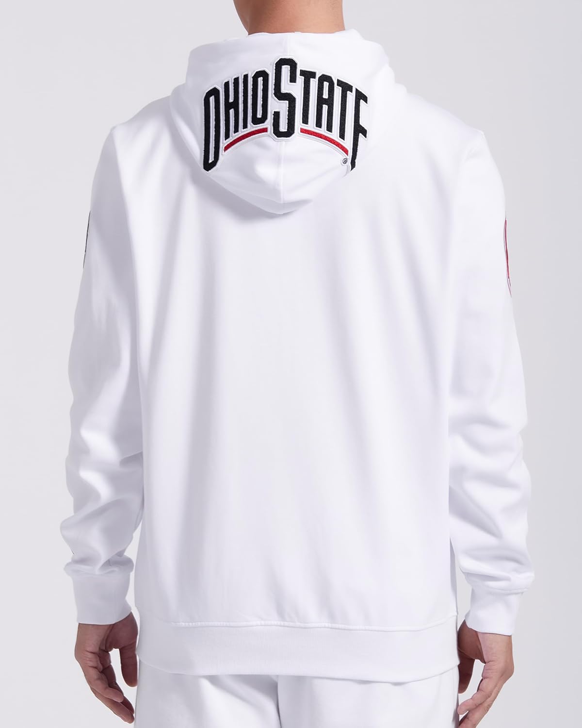 Pro Standard Mens College Classic Chenille Full Zip Hoodie - Image 3