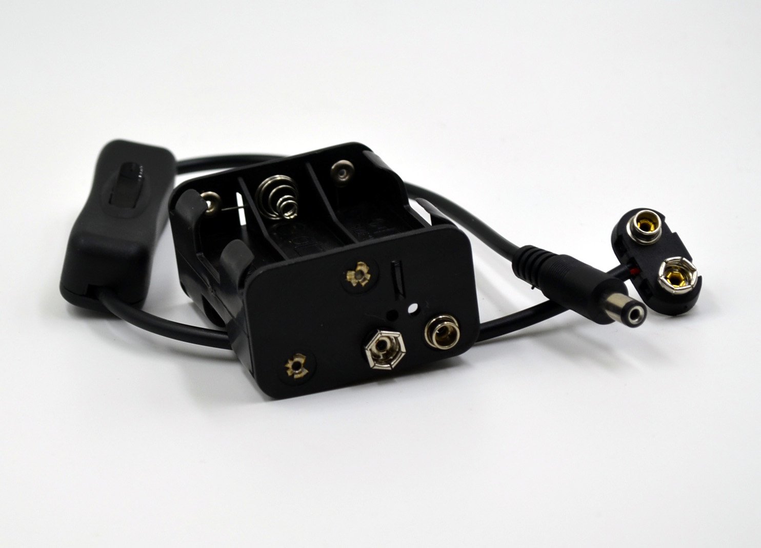 ※電池&保護カバー付き Amazon.co.jp: DC9/7.2Vセンターマイナス(-) スイッチ付き電池