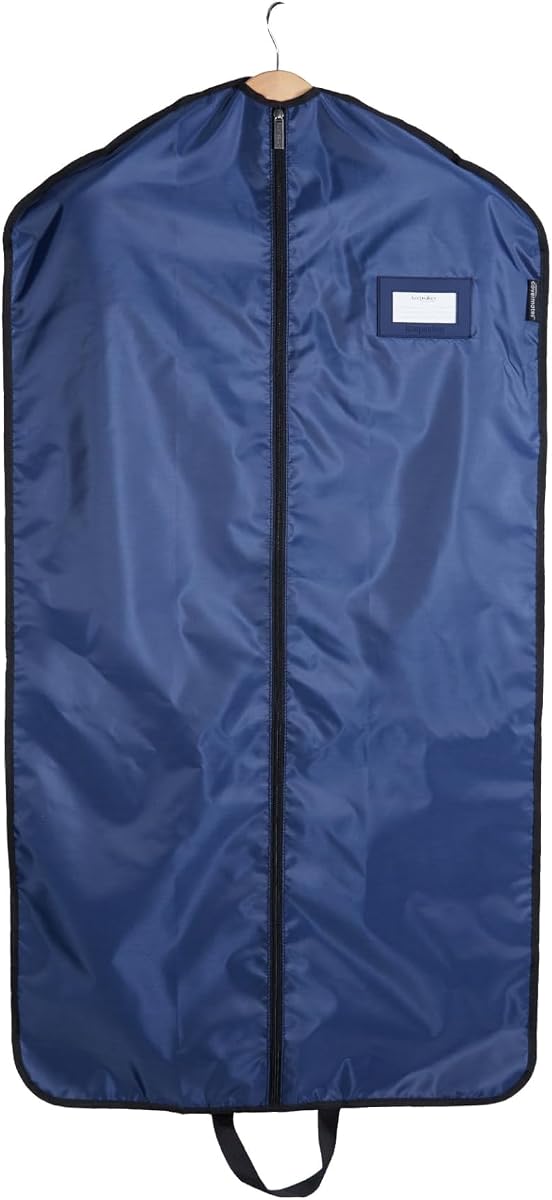Covermates Garment Bag Set for Closet Storage and Travel, 24"W x 44"L, Blue | durable polyester construction, label window, zipper closure, carrying handles, 3-year warranty