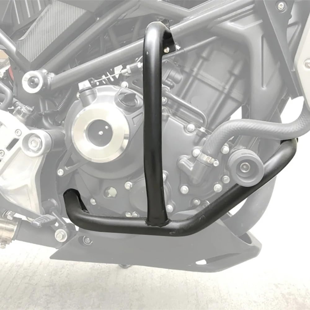 Engine Guard Crash Bar Bumper Crash Bars for CB300R 2018-2024 Carbon Steel Motorcycle Engine Bumper Crash Bar Body Protection Device Bumper Engine Guard Crash Bars